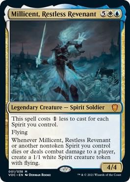 Millicent, Restless Revenant, Commander: Innistrad: Crimson Vow 1