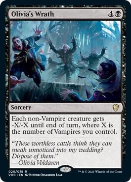 Olivia's Wrath, Commander: Innistrad: Crimson Vow 20