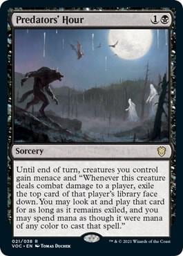 Predators' Hour, Commander: Innistrad: Crimson Vow 21