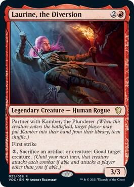 Laurine, the Diversion, Commander: Innistrad: Crimson Vow 25