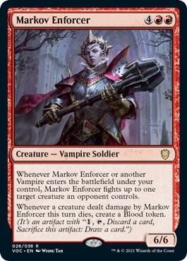 Markov Enforcer, Commander: Innistrad: Crimson Vow 26