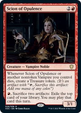 Scion of Opulence, Commander: Innistrad: Crimson Vow 28
