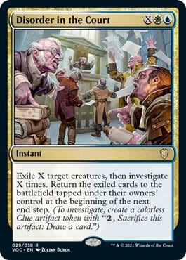 Disorder in the Court, Commander: Innistrad: Crimson Vow 29