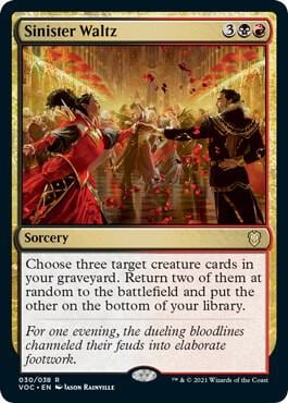 Sinister Waltz, Commander: Innistrad: Crimson Vow 30
