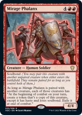 Mirage Phalanx, Commander: Innistrad: Crimson Vow 35