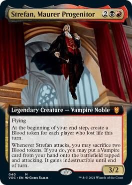 Strefan, Maurer Progenitor (Extended Art), Commander: Innistrad: Crimson Vow 40