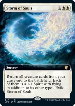 Storm of Souls (Extended Art), Commander: Innistrad: Crimson Vow 47