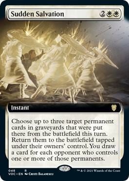 Sudden Salvation (Extended Art), Commander: Innistrad: Crimson Vow 48
