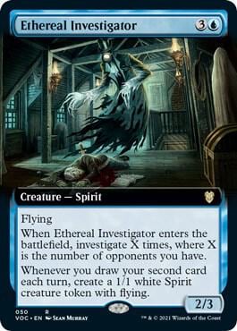 Ethereal Investigator (Extended Art), Commander: Innistrad: Crimson Vow 50