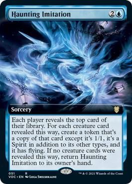 Haunting Imitation (Extended Art), Commander: Innistrad: Crimson Vow 51
