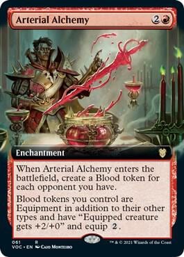 Arterial Alchemy (Extended Art), Commander: Innistrad: Crimson Vow 61