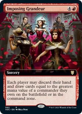 Imposing Grandeur (Extended Art), Commander: Innistrad: Crimson Vow 62