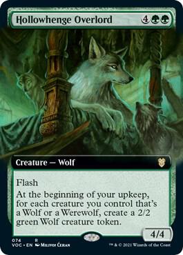 Hollowhenge Overlord (Extended Art), Commander: Innistrad: Crimson Vow 74