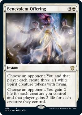 Benevolent Offering, Commander: Innistrad: Crimson Vow 78