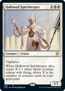Hallowed Spiritkeeper, Commander: Innistrad: Crimson Vow 88