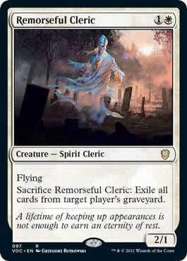 Remorseful Cleric, Commander: Innistrad: Crimson Vow 97