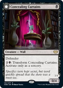 Concealing Curtains, Innistrad: Crimson Vow 101
