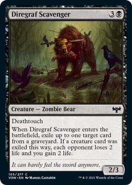 Diregraf Scavenger, Innistrad: Crimson Vow 105