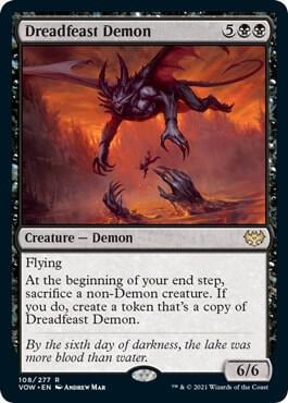Dreadfeast Demon, Innistrad: Crimson Vow 108