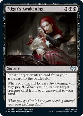 Edgar's Awakening, Innistrad: Crimson Vow 110
