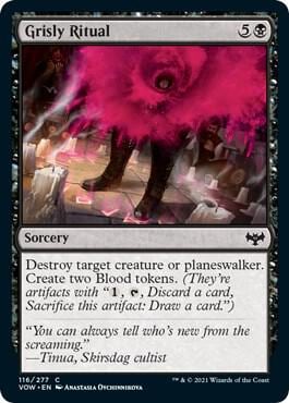 Grisly Ritual, Innistrad: Crimson Vow 116