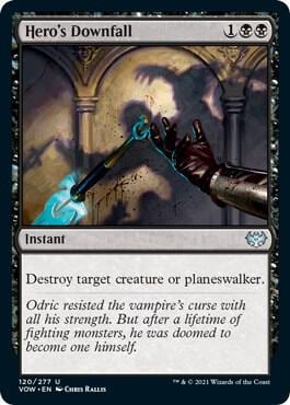 Hero's Downfall, Innistrad: Crimson Vow 120