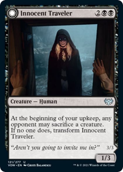 Innocent Traveler, Innistrad: Crimson Vow 121