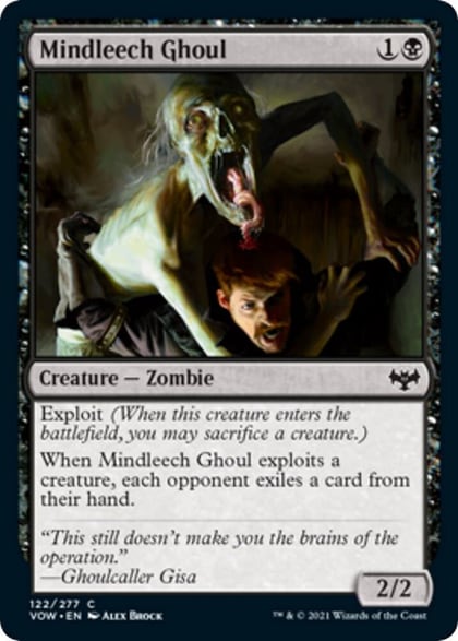 Mindleech Ghoul, Innistrad: Crimson Vow 122