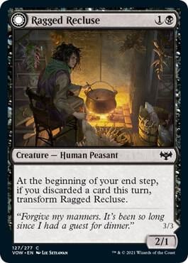 Ragged Recluse, Innistrad: Crimson Vow 127