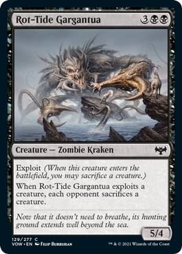 Rot-Tide Gargantua, Innistrad: Crimson Vow 129