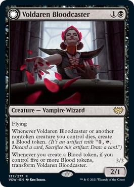 Voldaren Bloodcaster, Innistrad: Crimson Vow 137