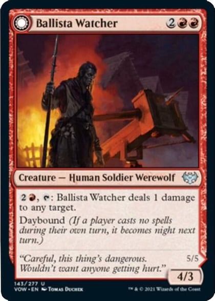 Ballista Watcher, Innistrad: Crimson Vow 143