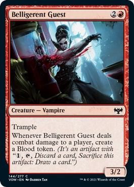 Belligerent Guest, Innistrad: Crimson Vow 144