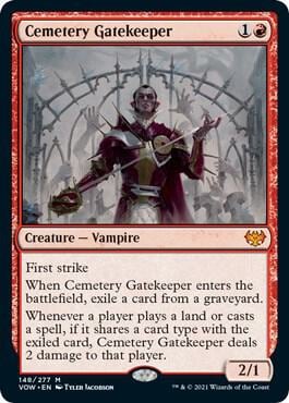 Cemetery Gatekeeper, Innistrad: Crimson Vow 148