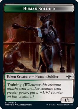 Human Soldier Token, Innistrad: Crimson Vow 15