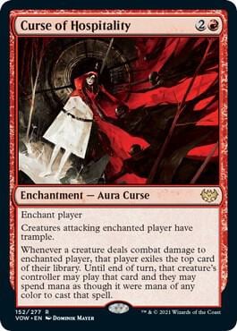 Curse of Hospitality, Innistrad: Crimson Vow 152