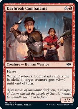 Daybreak Combatants, Innistrad: Crimson Vow 153
