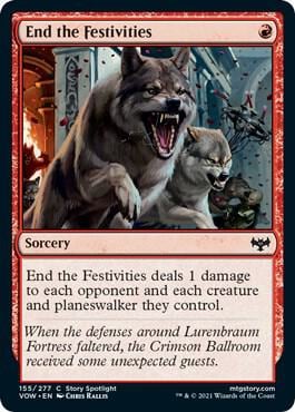 End the Festivities, Innistrad: Crimson Vow 155
