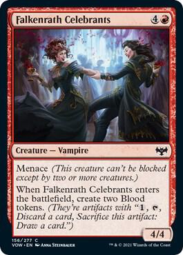 Falkenrath Celebrants, Innistrad: Crimson Vow 156