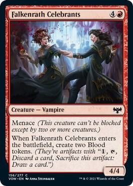 Falkenrath Celebrants, Innistrad: Crimson Vow 156