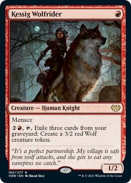 Kessig Wolfrider, Innistrad: Crimson Vow 165