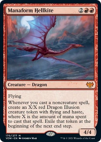 Manaform Hellkite, Innistrad: Crimson Vow 170