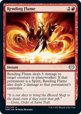 Rending Flame, Innistrad: Crimson Vow 175
