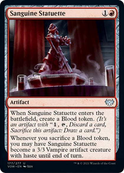 Sanguine Statuette, Innistrad: Crimson Vow 177