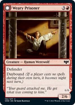 Weary Prisoner, Innistrad: Crimson Vow 184