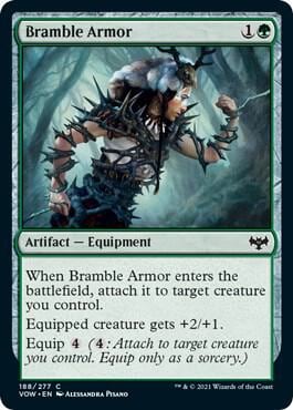 Bramble Armor, Innistrad: Crimson Vow 188