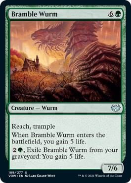 Bramble Wurm, Innistrad: Crimson Vow 189