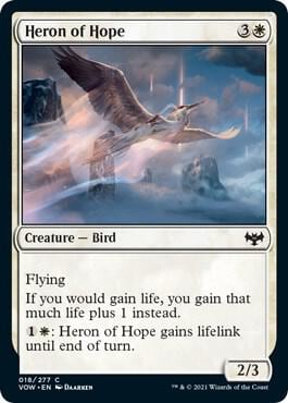 Heron of Hope, Innistrad: Crimson Vow 18