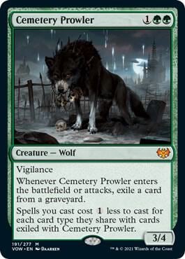 Cemetery Prowler, Innistrad: Crimson Vow 191