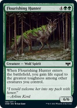Flourishing Hunter, Innistrad: Crimson Vow 199